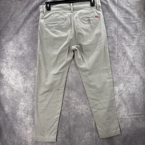 Levis XX Chino Pants Mens 32x30 Gray Standard Taper Warm - Picture 4 of 9